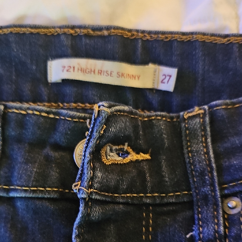 Denizen from Levi's High Rise Blue Jeans